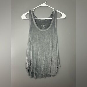 American Eagle Outfitters Gray Women's Tank Top